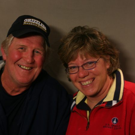 Gary Kirk and Liz Stevens