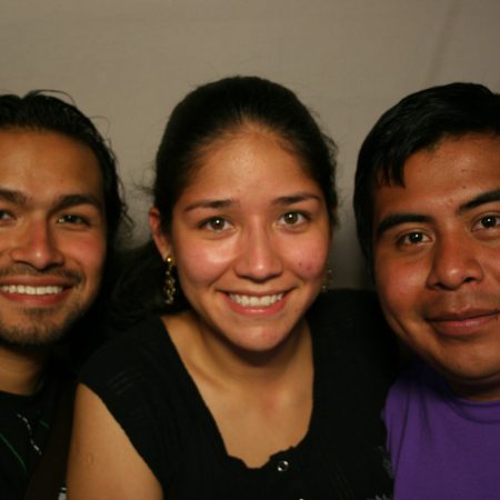 Quintillano Rios, Edy Dominguez, and Adriana Velasquez