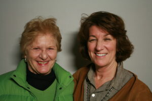 Eve Roberts and Patty Siskind