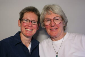 Phyllis Hoovler and Ellen Riggle