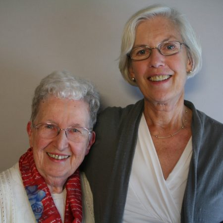Irene Borgerson and Jane Lionberger