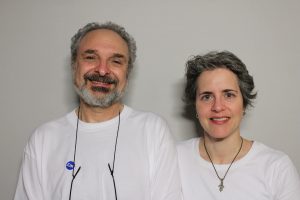 Nina Korican and Adolfo Freinquel