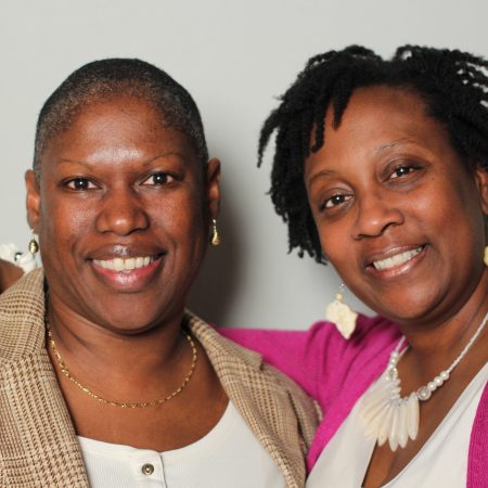 Angela Pannell and Lisa Williams