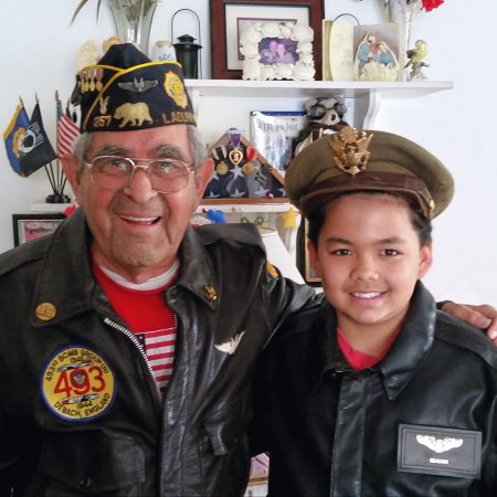 Hector "Lou" Tirado, WWII Veteran and POW, interviewed by 11 year old Isaiah Pascual