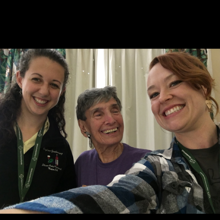 JAWS CAMP Interview: Betsy Wade talks with her granddaughter Leah Boylan and Lauren McGaughy