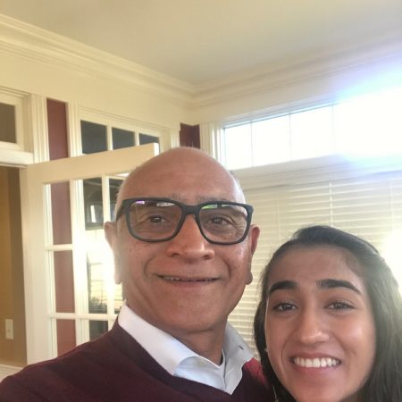 Neha Viradia and her great uncle Ashok Balar talk about life lessons and more in Flemington, New Jersey
