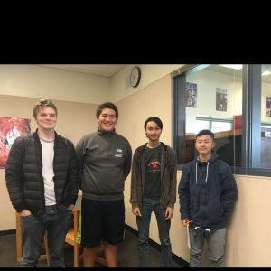 SCHS Class of 2018- Isaac, Ryan, Matthew, and Sung