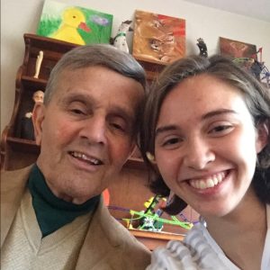 Pierre Joseph and his granddaughter Paige Looney speak about his immigration from Lebanon.