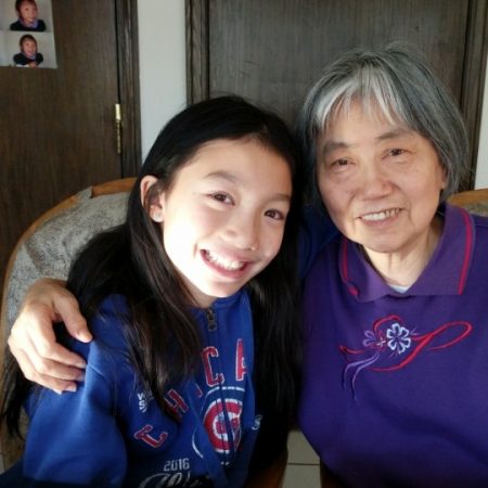 Grandma Joan's immigration interview with Maya