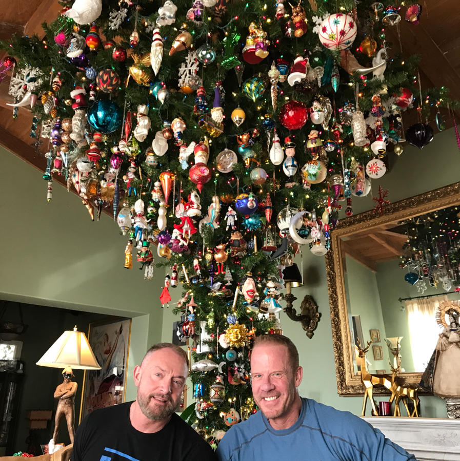 Laguna’s Giant Upside Down Christmas Tree (aka what Chuck and Jud did on their winter vacation... )