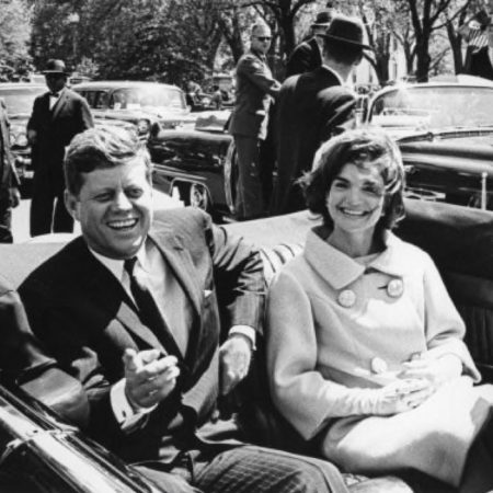 JFK assassination with poppy