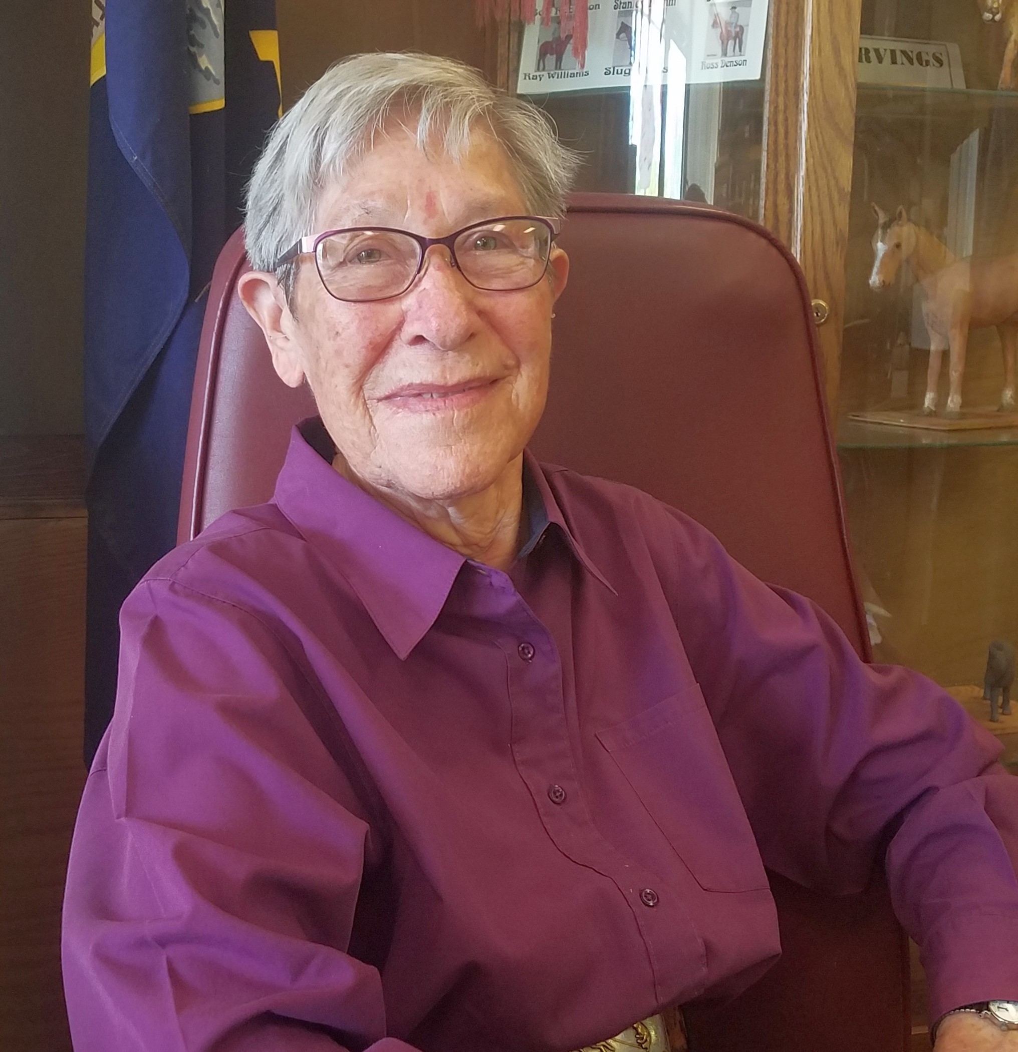 MARIE SCOVILLE TALKS ABOUT LIFE IN POWDER RIVER, MONTANA