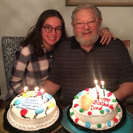 Tony Vitale, on his 89th birthday, shares his life story with his granddaughter Jenna Beagle