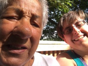 Treehouse with Gram (she’s 88 going on 89 on August 8) (6/21/2018)