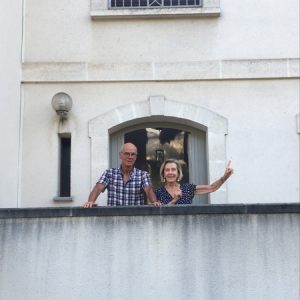 Michel and Anne Marie Beaumont in Bordeaux