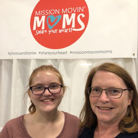 Amy Storch interviews Linda O’Connor about her daughter for Mission Movin’ Moms.