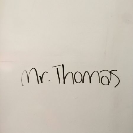 5 years of teaching with Mr. Thomas