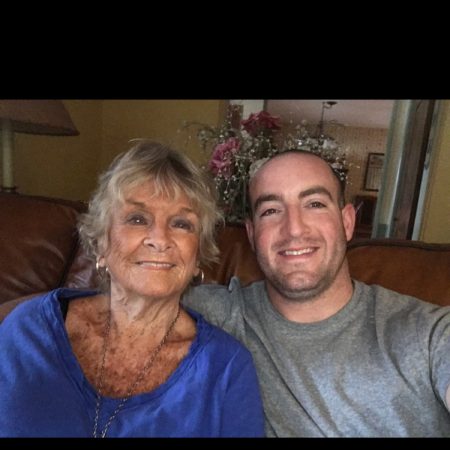 Zachary Richter and his grandmother, Helene Richter