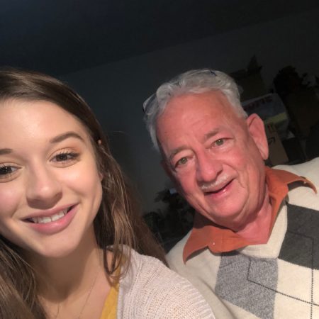 Grandpa Talks Family with Granddaughter