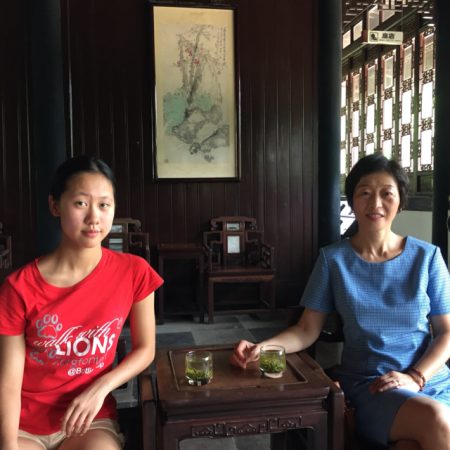 A Chinese Mother and her American Daughter