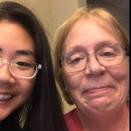 Grace Yang interviews her neighbor Patti about her childhood (GTL 2018 Rollet)