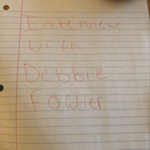Interview with Debbie Fowler