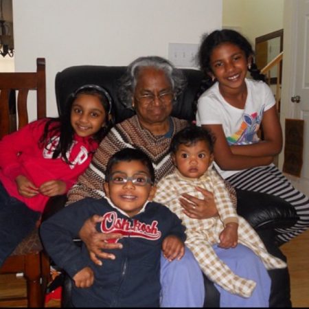 The Great Thanksgiving Listen with Praaghya Meyyan (granddaughter) and Sakunthala (grandmother)