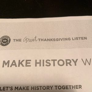 The great Thanksgiving listen interview: Cristi Franklin