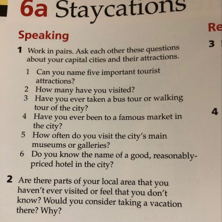 Staycations