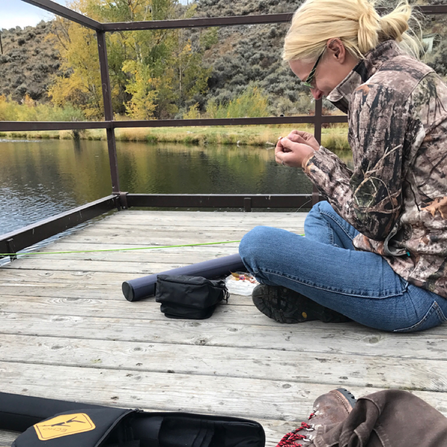 Local raised Salmon Idaho girl talks about salmon and steelhead fishing