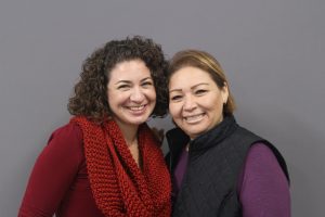 Lisa Cuestas and Nadia Morehouse