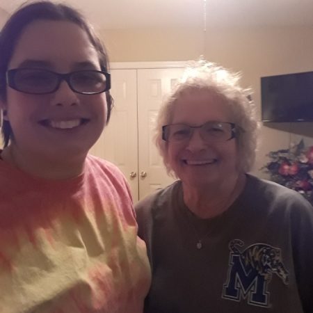 Skylar Scarlett and her grandmother Betty Montgomery talk about religion and her life.