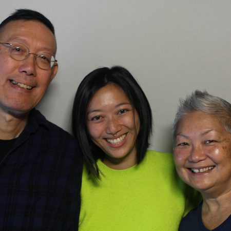 Lisa Yee, Norman Chung, and Beryl Chung