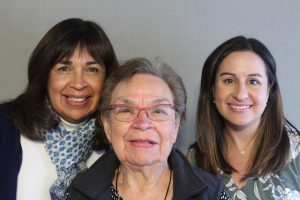 Hortense Pinedo, Debra Erven, and Danielle Seaberg
