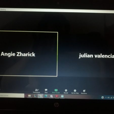 An interview make by Julian Valencia and resolves for Angie Zharick