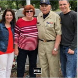 Beth Moeller for Griswold Home Care Project on Resilience & Bob Ballas, Vietnam Era Veteran & Commander -New Fairfield Veteran's Association