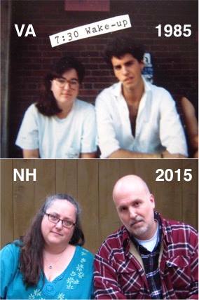 Liz Ahl ('83-'86) and Noah Stetzer ('84-'87), UVA Young Writers Workshop alumni