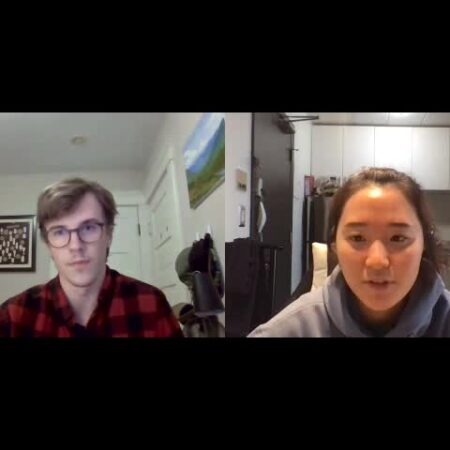 Jack Guirey and Liana Jang discuss coping with the climate crisis