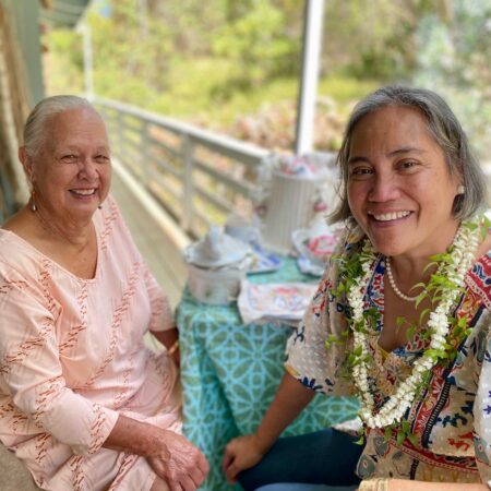 Sissy Lake-Farm of Hālau Makana Aloha O Ka Lauaʻe ​+ Gordean Bailey of Halau Wehiwehi of Leilehua talk-story