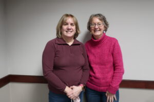 Kathy Klager and Mary Olson