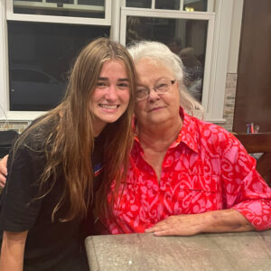Alyssa and Grandma Sandy