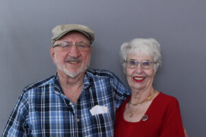 Judy Helm Wright and Dwain Wright