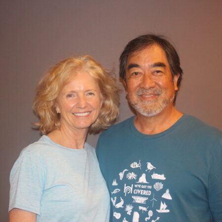 Mary Hammond and Kevin Kuroda