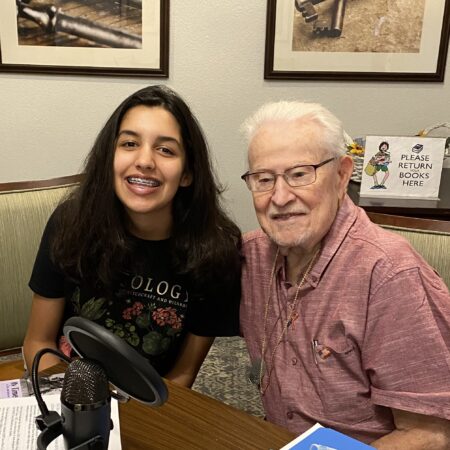 Aria Nelli talks with Fred Sheller about his life and his service in the U.S. Navy during World War II.