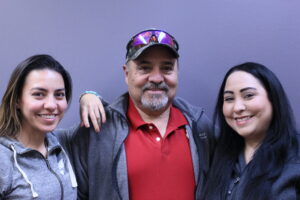 Robert Trujillo, Stacey Trujillo, and Contessa Trujillo
