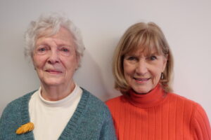 Joanne Niessner and Kathy Walsh