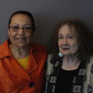 Ruth Rosner and Lyda Peters