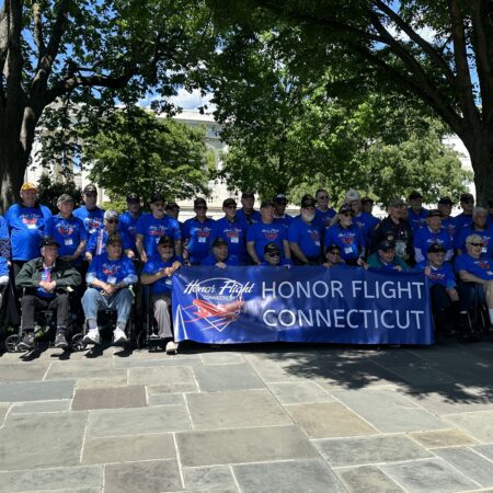 Honor Flight Connecticut May 2023 - Honoring Connecticut's Veterans from World War II, Korea and Vietnam