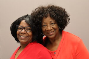Betty Brown-Chappell and Gail Patterson-Gladney