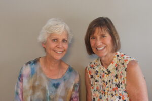 Mary Zaborski and Susan Garot